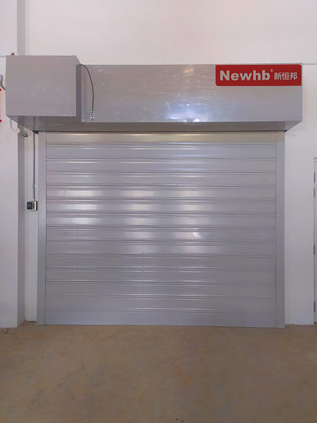 歐標（biāo）鋼質防火隔（gé）熱卷簾門