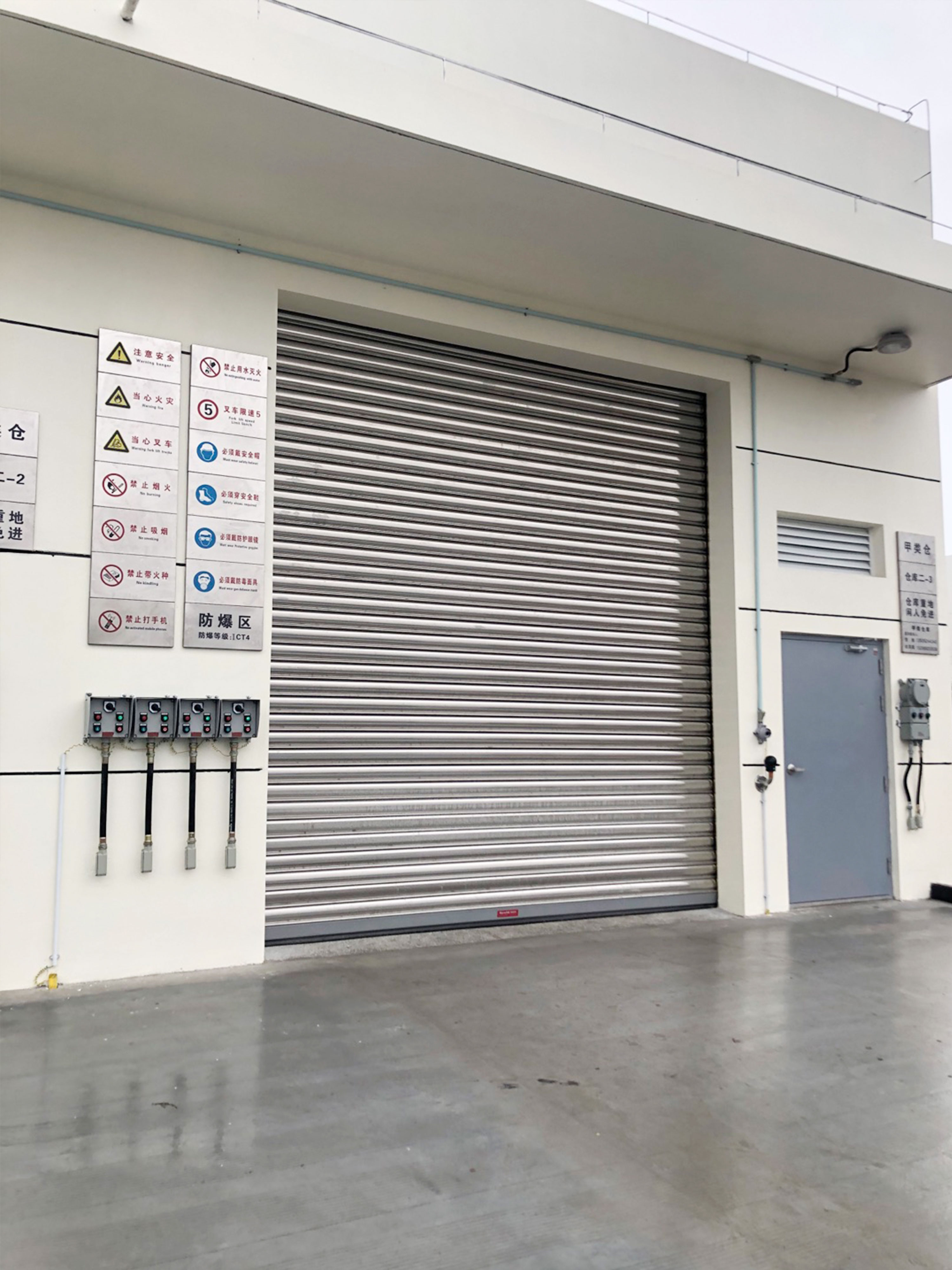 不鏽鋼防爆卷簾門 不鏽鋼防爆門