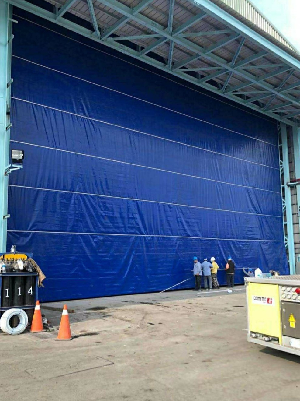 飛機庫門 柔性升降門