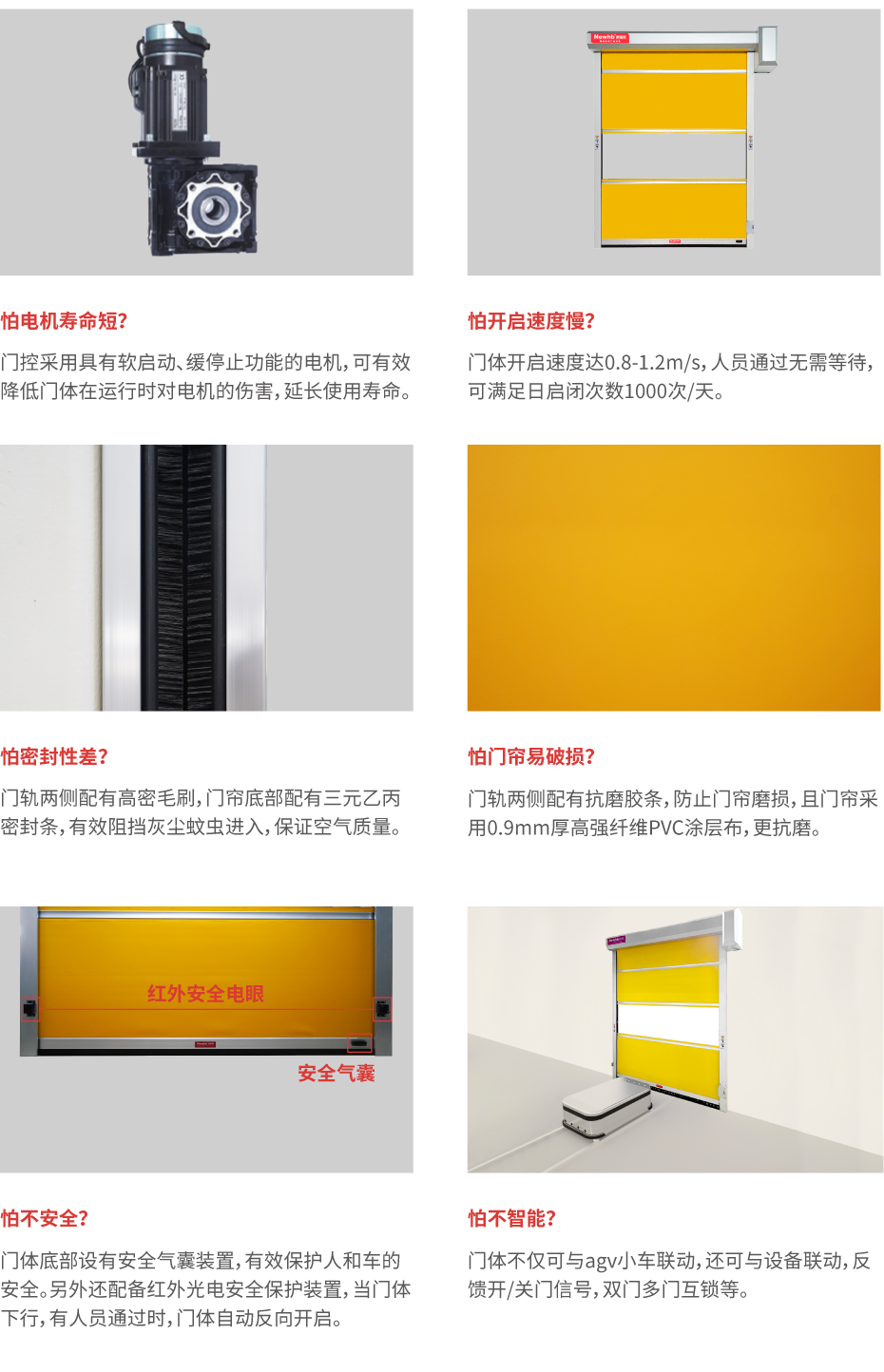 快速卷（juàn）簾門特性