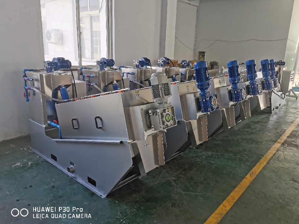 疊（dié）螺式汙泥脫水機選型