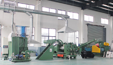 EVA、橡膠、色母密煉擠出造粒機組(zǔ) EVA、橡膠(jiāo)、色(sè)母密煉擠出(chū)造粒機組