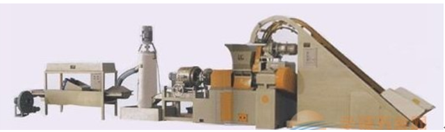 連(lián)續密煉機+單螺杆(gǎn)擠出造粒機組 連續(xù)密煉機+單螺杆擠(jǐ)出造粒機(jī)組