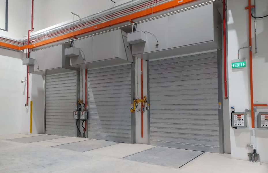 鋼質（zhì）防火隔熱卷簾門