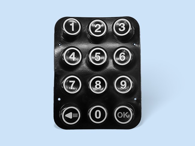 噴塗型（xíng）矽膠按鍵（jiàn）